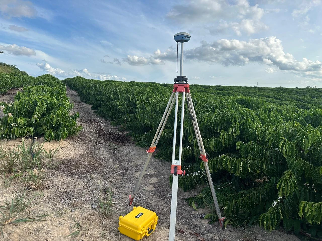 GNSS RTK em campo